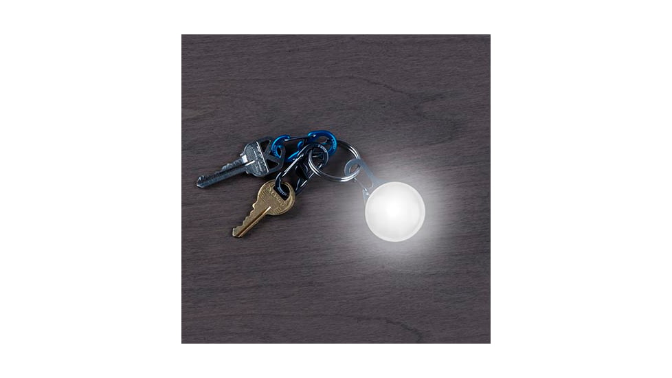 Nite Ize Carabiner Light, White/Black Gates, MSL-02-R6