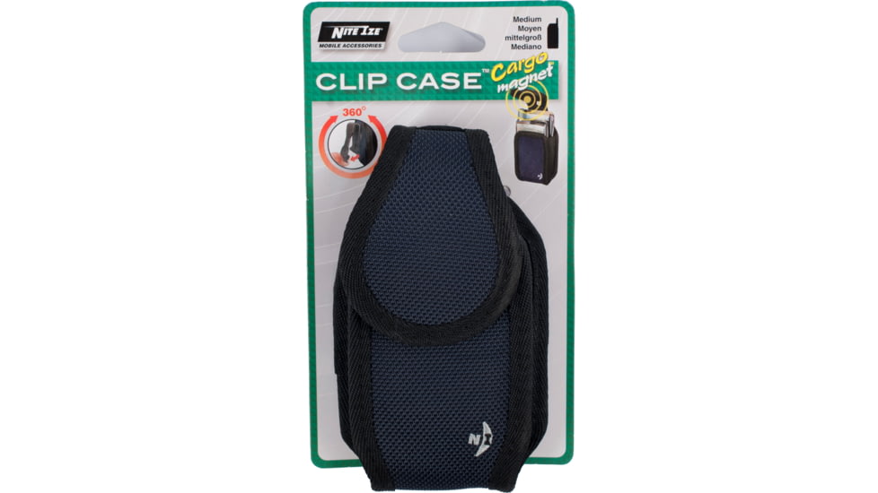 Nite Ize Clip Case Cargo Universal Rugged Holster, Magnet Medium - Blue CCCM-03-MAG03