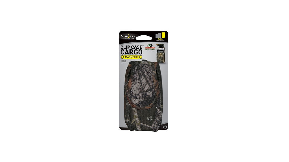 Nite Ize Clip Case Cargo Universal Rugged Holster, Magnet Tall - Mossy Oak CCCT-03-MAG22