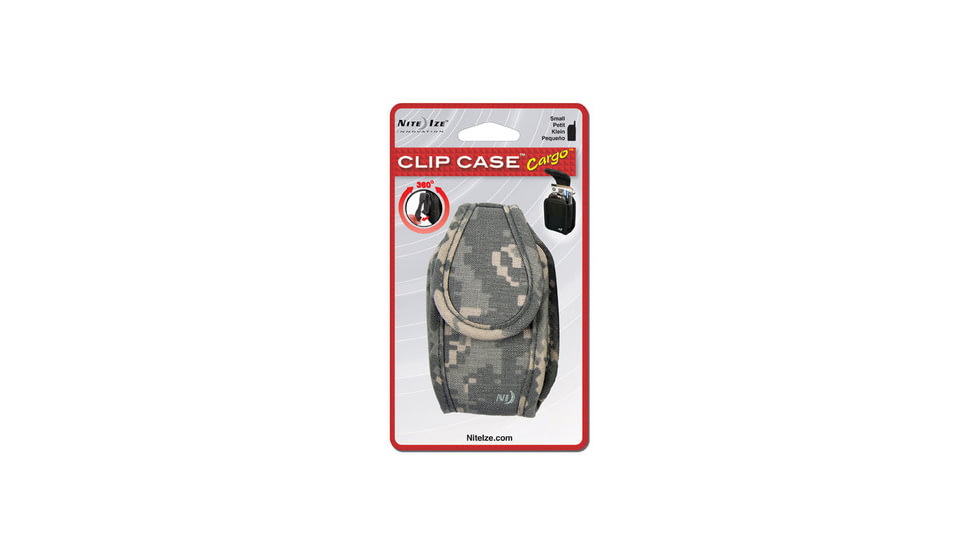 Nite Ize Clip Case Cargo Universal Rugged Holster, Small- ACU Camo CCCS-03-29