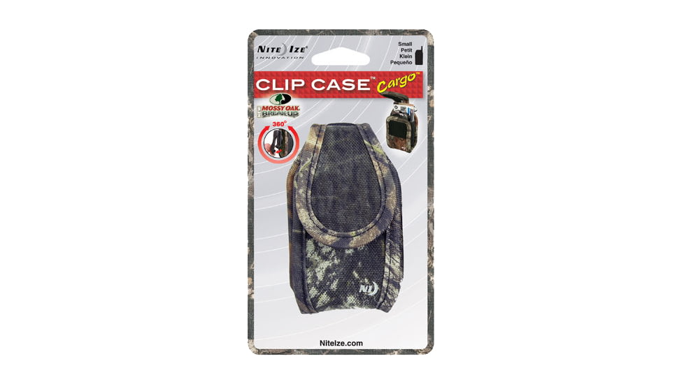 Nite Ize Clip Case Cargo Universal Rugged Holster, Magnet Small - Mossy Oak CCCS-03-MAG22