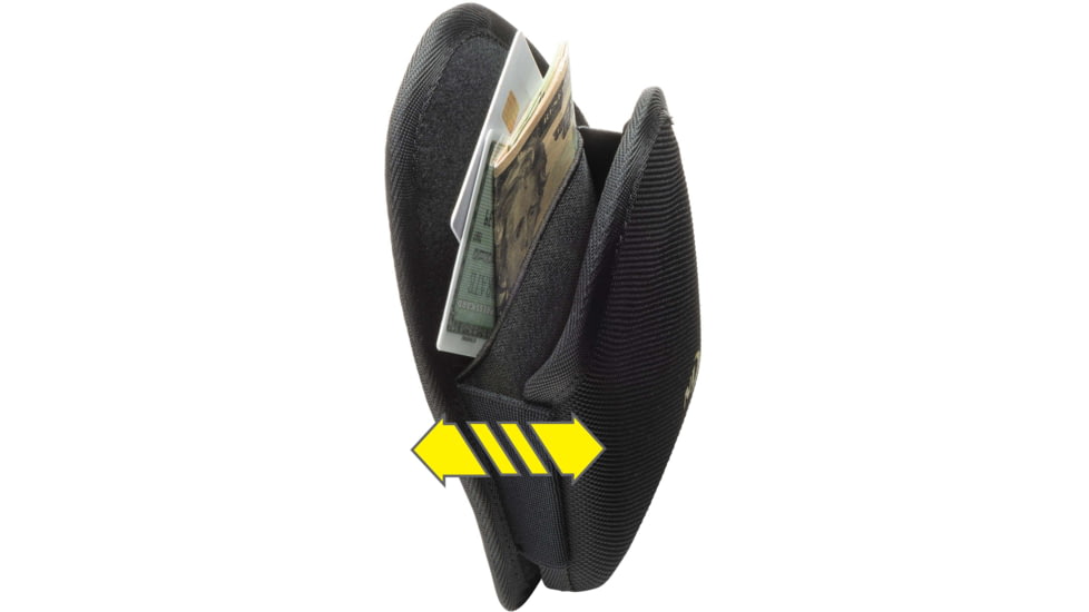 Nite Ize Clip Case Hardshell Universal Quickslide Holster - Black - HSHQS2L-01-R3