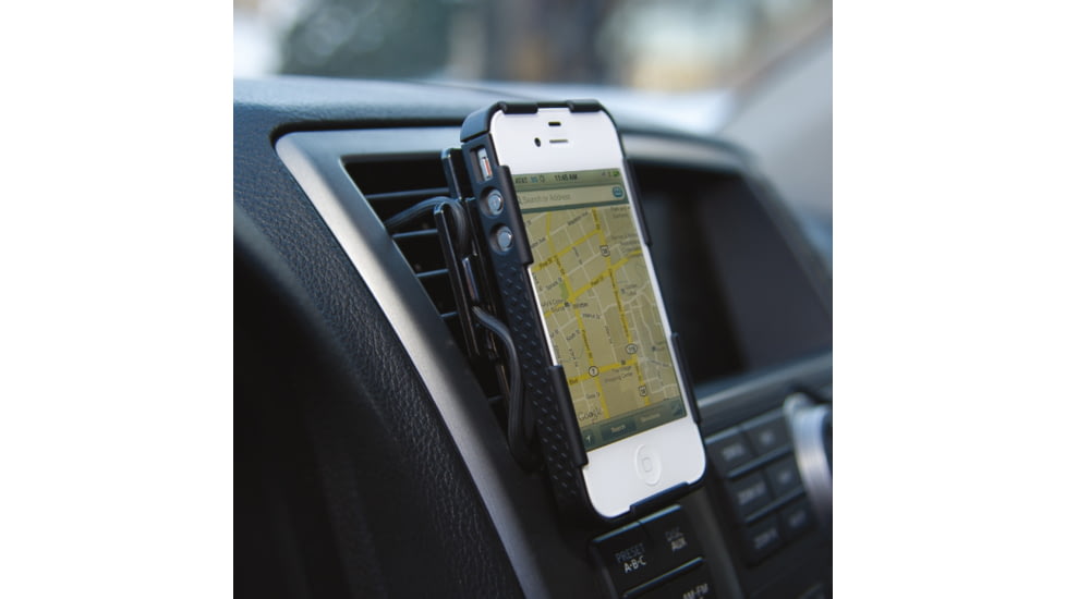 Nite Ize Connect Case/Cradle Combo Pack - Black CNTCC-IP4-01SC