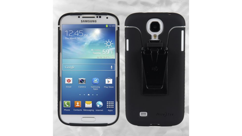 Nite Ize Connect Case Galaxy S4, Black CNT-GS4-01SC