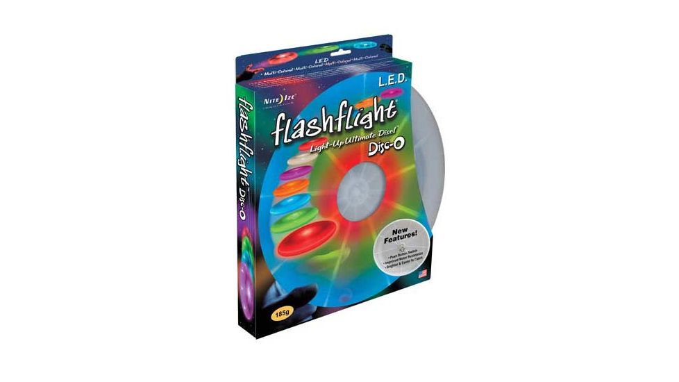 Nite Ize FlashFlight LED Illuminated Flying Disc Disc O