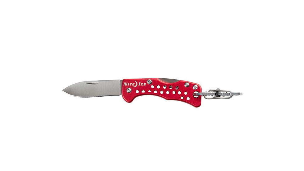 Nite Ize DoohicKey Key Chain Knife, Red, KMTK-10-R7