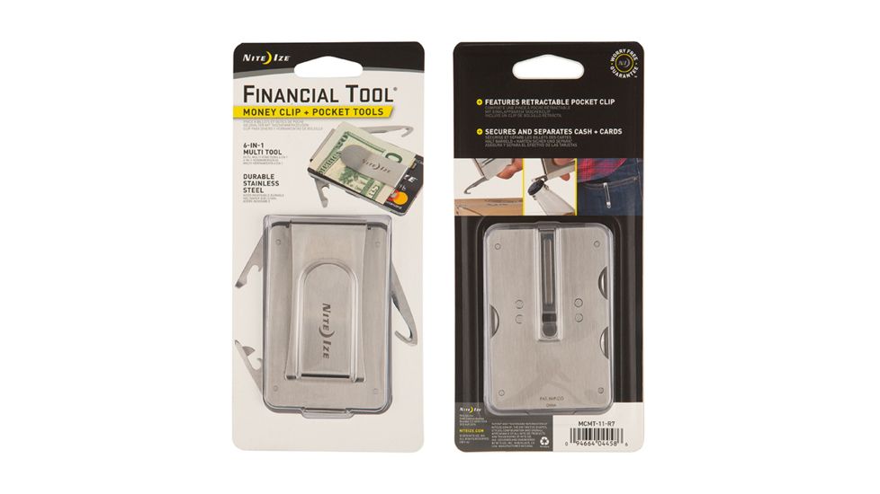 Nite Ize Financial Money Clip/multitool MCMT-11-R7