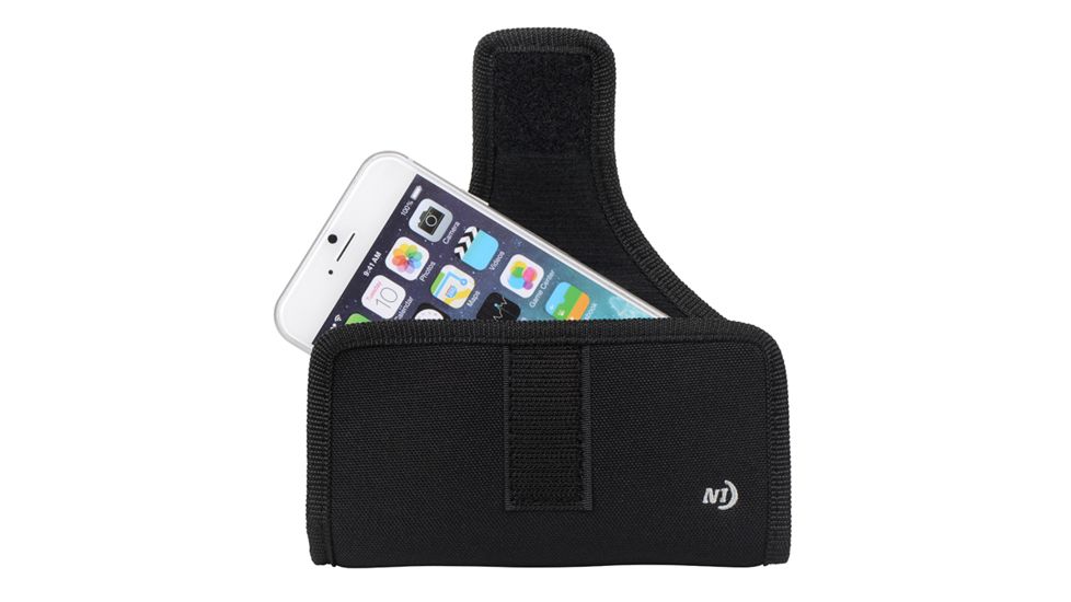 Nite Ize Fits All Horizontal Phone Case, Black, XL, CCSFXL-01-R3