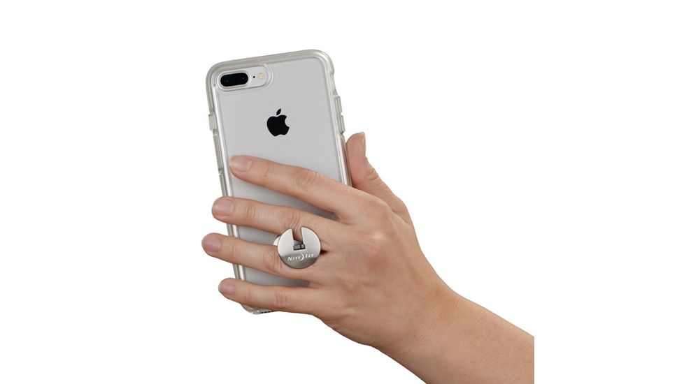 Nite Ize FlipOut Handle Plus Stand, Stainless, Universal FLO-11-R7