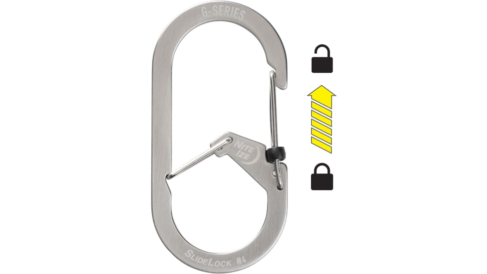 Nite Ize G-series Slidelock - Stainless - GSL3-11-R6