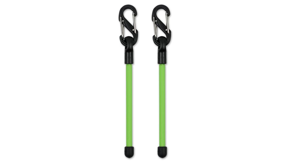 Nite Ize Gear Tie Clippable Twist Tie, Lime, Pack of 2 GLZ-17-2R7