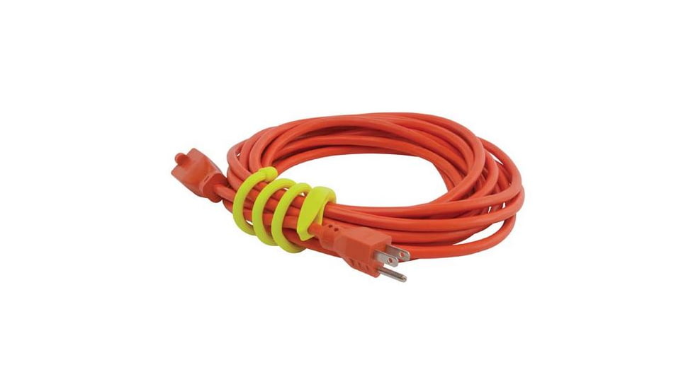 Nite Ize Gear Tie Cordable Twist Tie, Neon Yellow, 18 in, GTK18-33-2R6