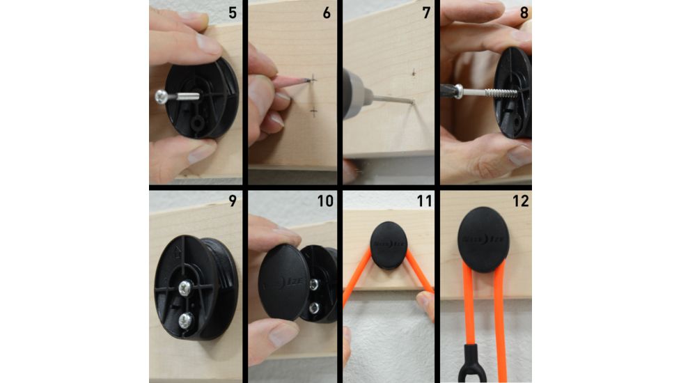 Nite Ize Gear Tie Dockable Twist Tie 12in,Black GLK12-01-R3