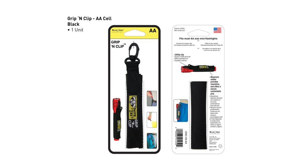 Nite Ize Flashlight Grip and Clip Flashlight Holder