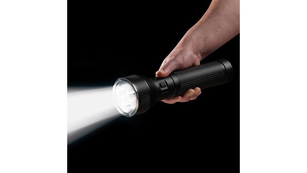 Nite Ize INOVA T11R Rechargeable Tactical Flashlight and Power Bank, Black, T11RA-01-R8