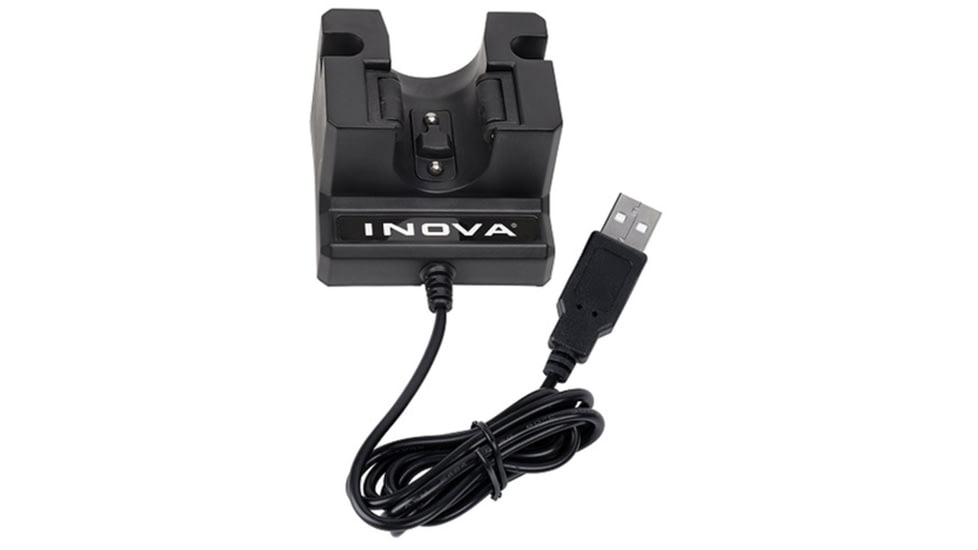 Nite Ize Inova T4R USB Charging Cradle, Black, T4R-CR-R4