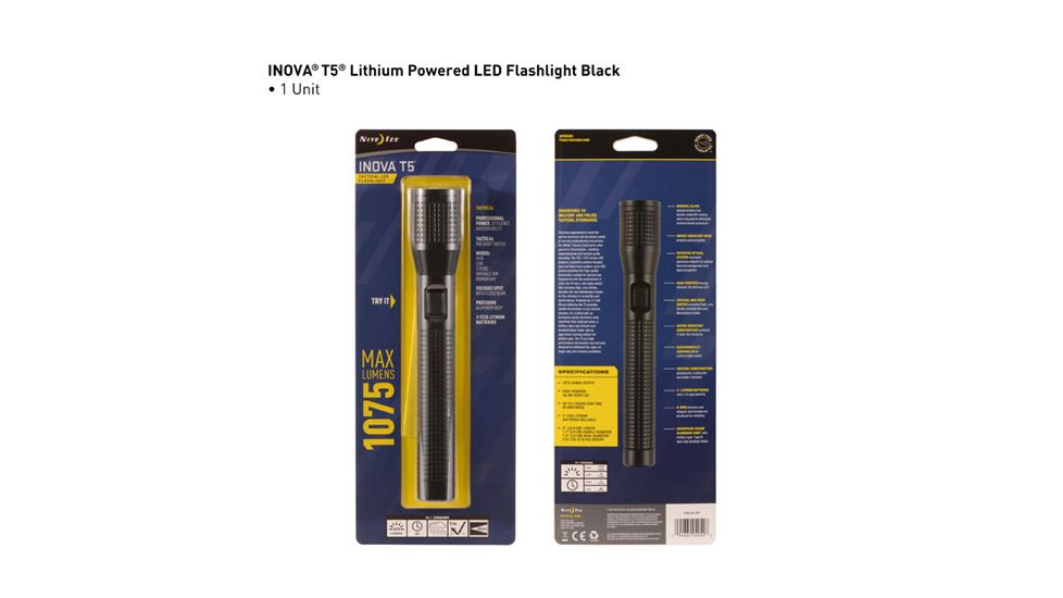 INOVA® T5® Tactical LED Flashlight - Black