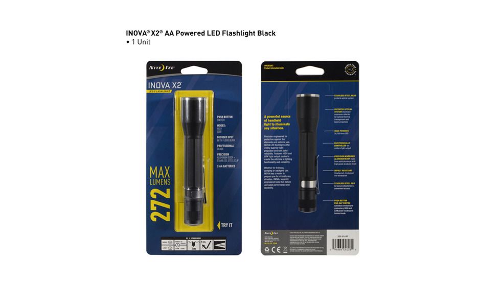 INOVA® X2® LED Flashlight - Black