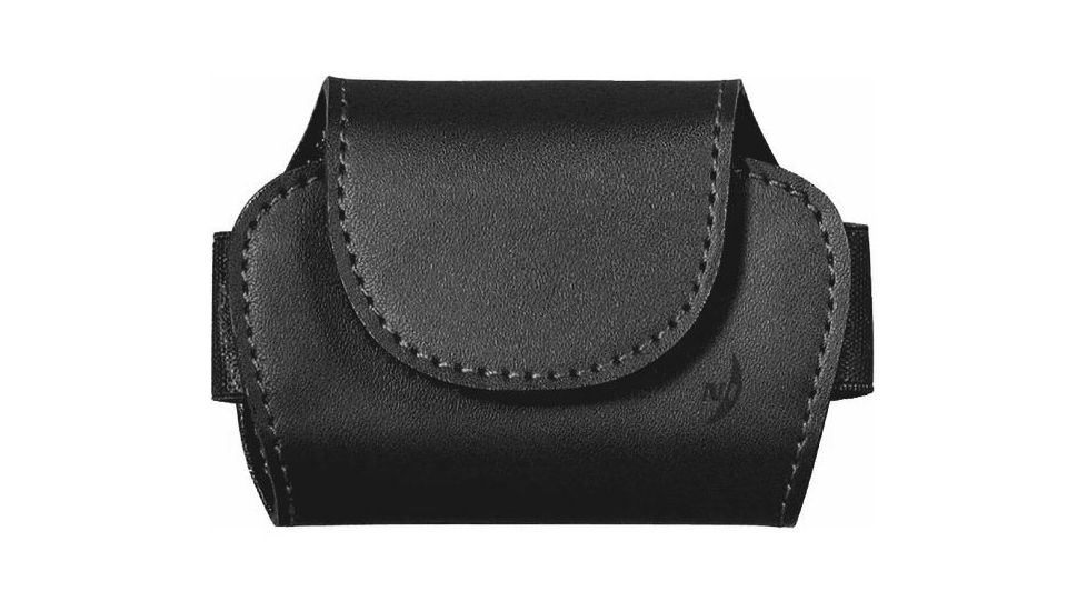 Nite Ize Leather Sport Case Phone Holster, Horizontal, Small - Black SCHS-03-17