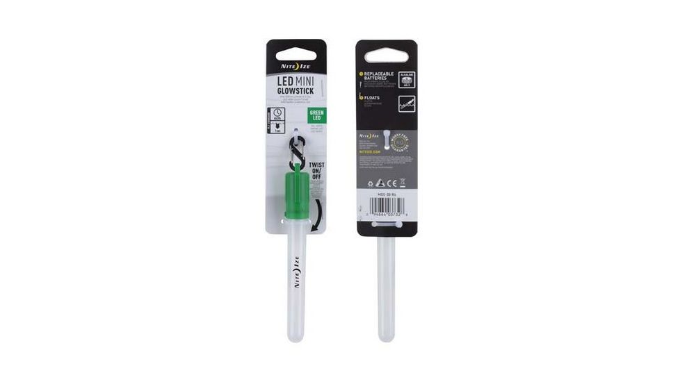 Nite Ize LED Mini Glowstick, Green, MGS-28-R6