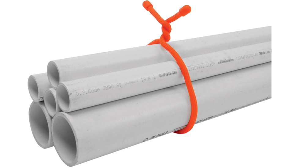 Nite Ize Mega Twist Gear Tie, 64 in, Bright Orange, 64, GTM64-31-R6