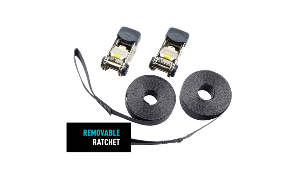 Nite Ize CamJam Ratchet Strap System, Large, Black, CJRL15-09-2R8