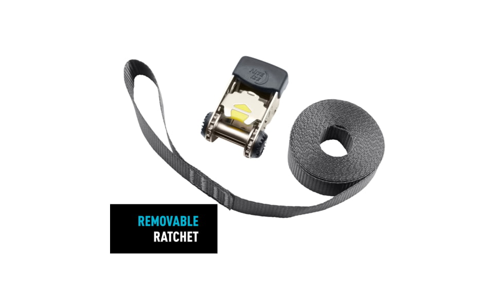 Nite Ize CamJam Ratchet Strap System, Small, Black, CJRS12-09-R8