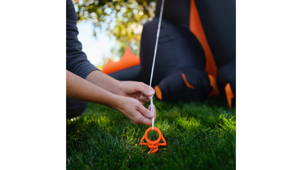Nite Ize Orange Screw Large Ultimate Ground Anchor - 2 Pack