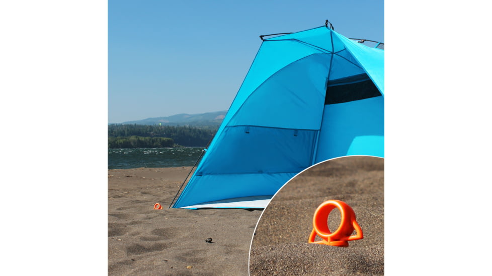 Nite Ize Large Ultimate Ground Anchor, 2 Pack, Orange, OSL-31-2R3
