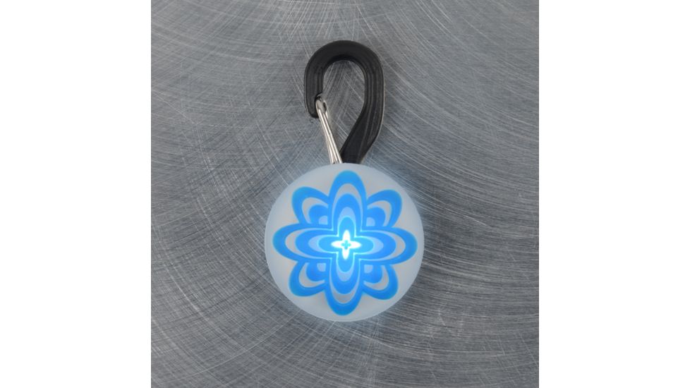 Nite Ize PetLit LED Collar Light, White LED, Blue Burst PCL02-03-03PS