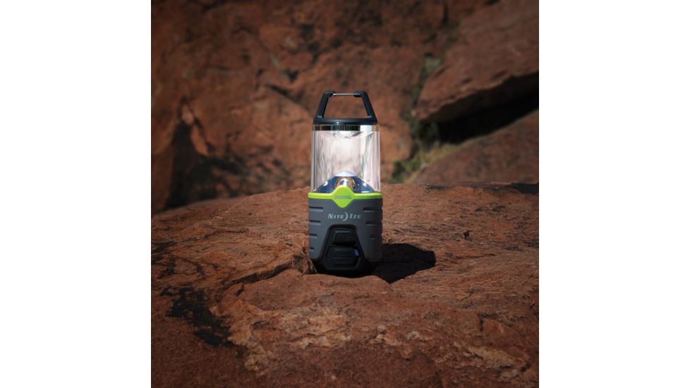 Nite Ize Radiant 300 Lumens Rechargeable Lantern, Green/Grey, R300RL-17-R8