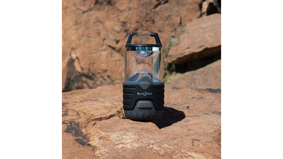 Nite Ize Radiant 400 Lumens Lantern, Black/Grey, R400L-09-R8