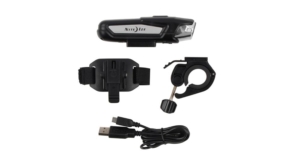 Nite Ize Radiant 750 Rechargeable Bike Light, White R750RBA-02-R7