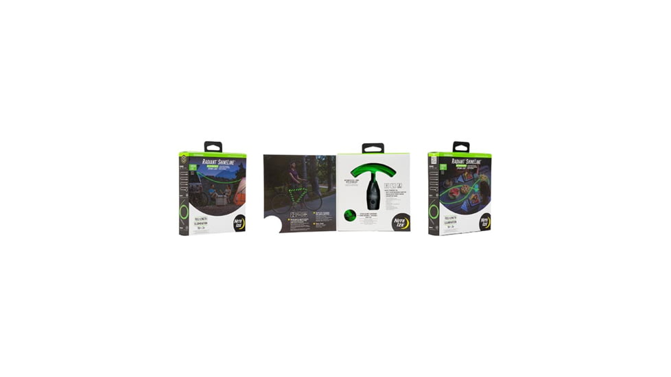 Nite Ize Radiant Rechargeable ShineLine, Lime/Green LED, RSLR3-17-R8