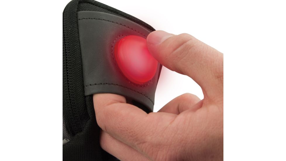 Nite Ize SaddleLite LED Bike Bag - Red LED SDL-M1-R3