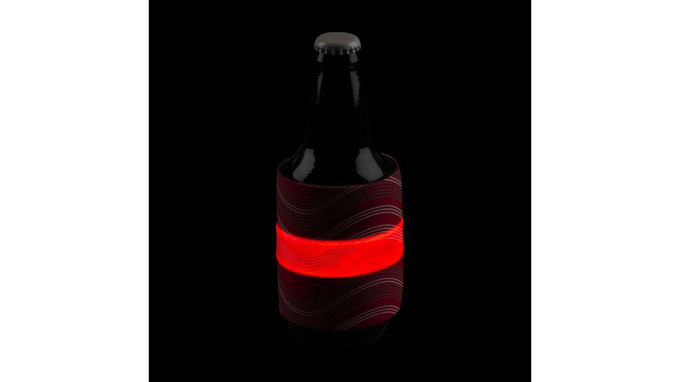 Nite Ize SlapLit LED Drink Wrap, Red SLDW-10-R3