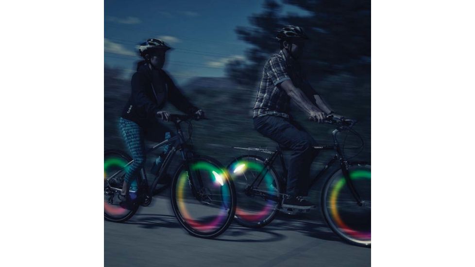 Nite Ize SpokeLit LED Wheel Light, Single Pack, Disc-O Select, SKL2-07-R6