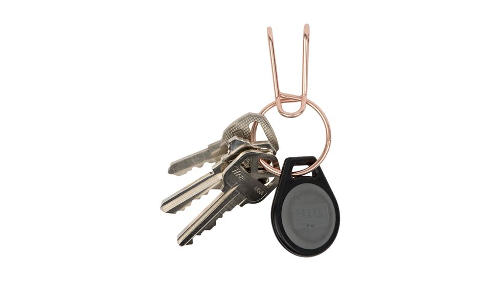 Nite Ize SqueezeRing Easy Load Key Clip, Copper KSQR-40-R6
