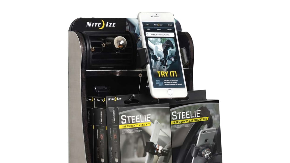 Steelie Original Dash/Vent Mount Combo Counter Display - 12 units