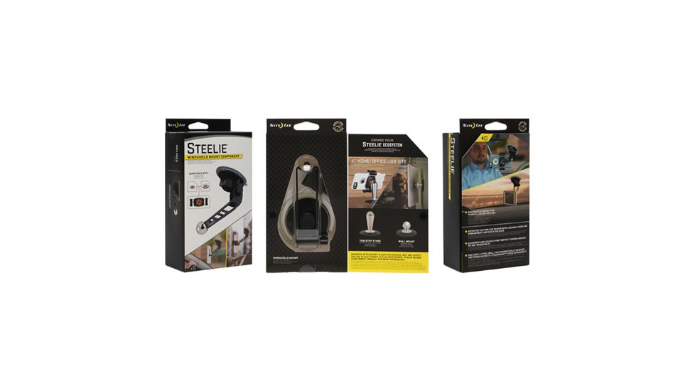 Nite Ize The Steelie Windshield Mount - Component, STWS-01-R8