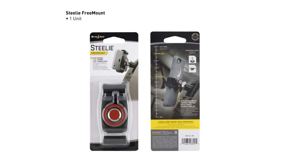 Nite Ize The Steelie Windshield Mount - Component, STWS-01-R8