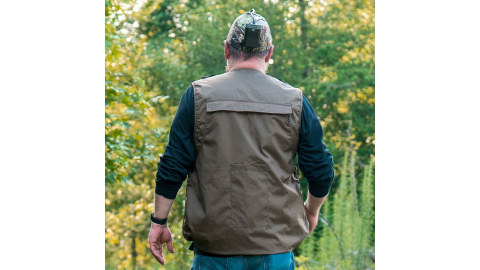 Nite Lite Elite Hunters Vest - Brown Nylon XLG, NLHV - XLarge
