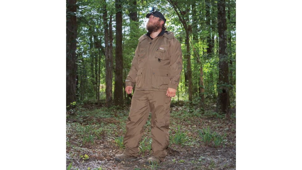 Nite Lite Elite Non-Insulated Coat - Mens, Medium, Brown, NLEC - Medium