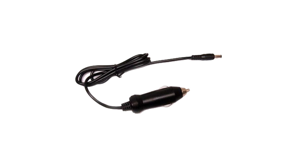 Nitecore 12V I4/I2/D2/D4/SC2 DC Car Adapter, Black, 6952506491346