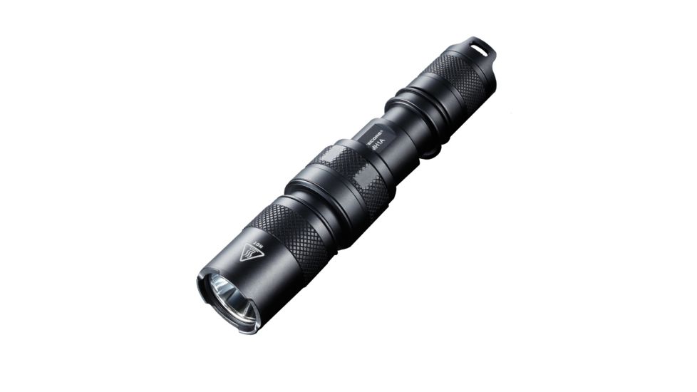 Nitecore MH1A 550 Lumens LED Rechargeable Flashlight - CREE XM-L U2 LED, Black NITECORE-MH1A-SMO
