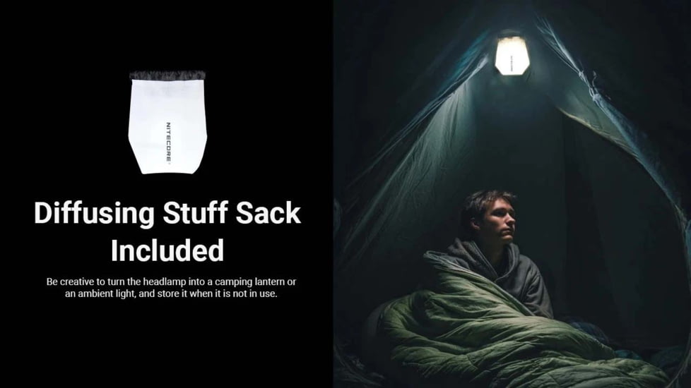 Nitecore UT27 MCT HLB1500 Li-ion Battery Pack/AAA 800 Lumens 3 Color Temperatures Running Headlamp