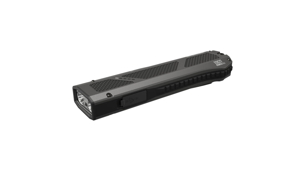 Nitecore EDC17 Rechargeable EDC Flat Lithium Ion 1500 Lumens Flashlight w/White LED, UV and Green Laser