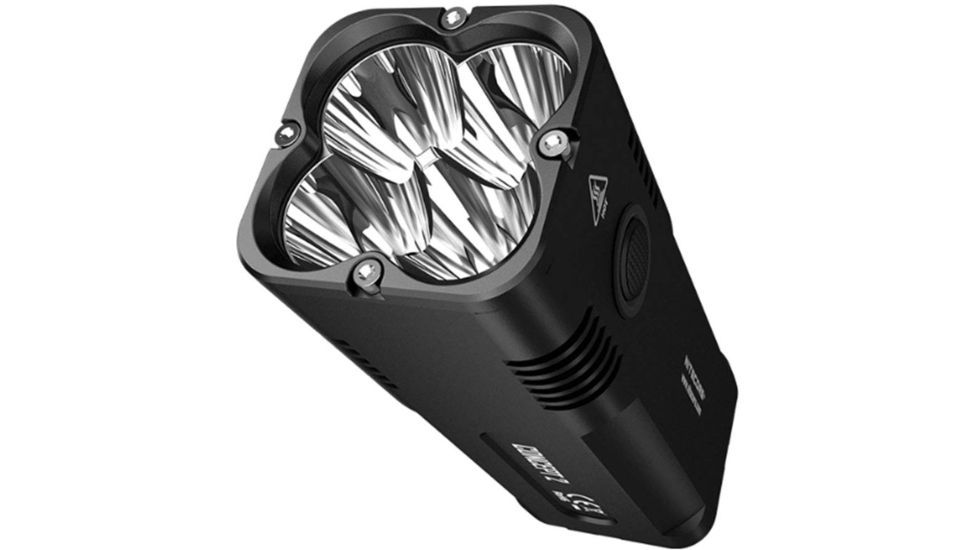 Nitecore Concept-2 4 x Built-In Battery Packs 4 x CREE XHP35 HD LED Rechargeable Ultra-Bright Flashlight, 6500 Lumens, Black, CONCEPT-2