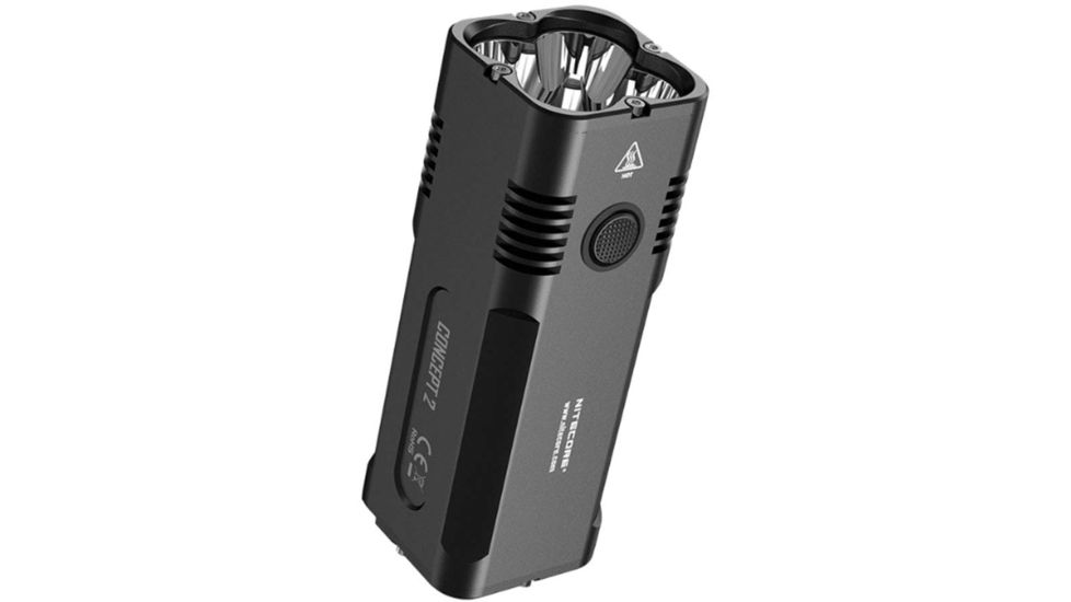 Nitecore Concept-2 4 x Built-In Battery Packs 4 x CREE XHP35 HD LED Rechargeable Ultra-Bright Flashlight, 6500 Lumens, Black, CONCEPT-2