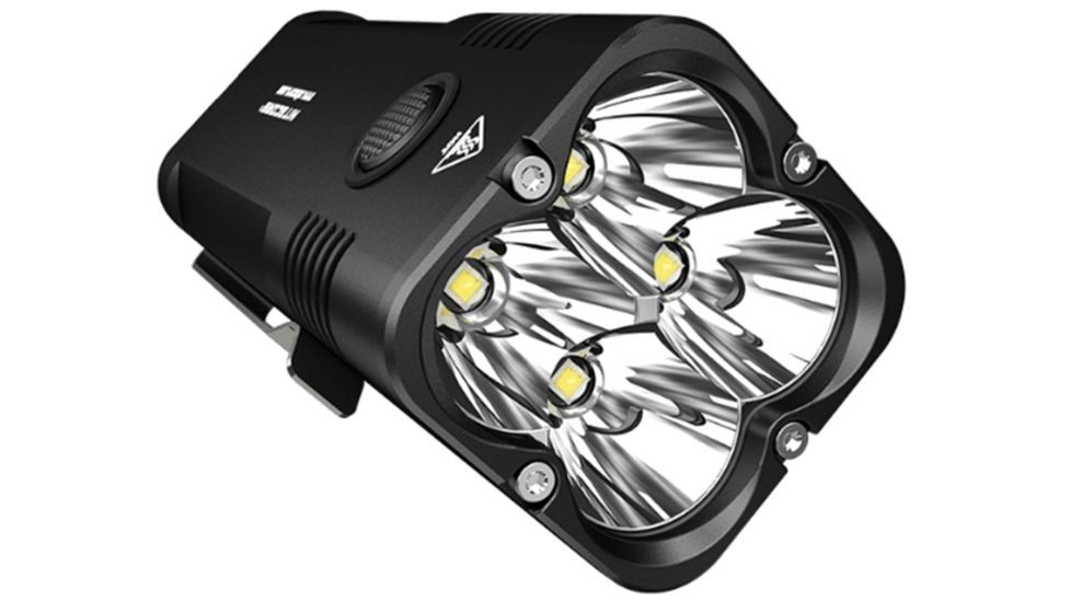 Nitecore Concept-2 4 x Built-In Battery Packs 4 x CREE XHP35 HD LED Rechargeable Ultra-Bright Flashlight, 6500 Lumens, Black, CONCEPT-2